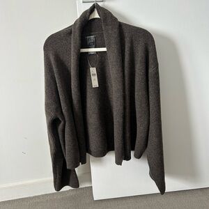 Anthropologie Open Front Cardigan Sweater